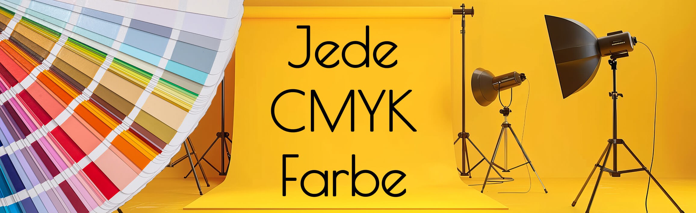 Jede CMYK-Farbe